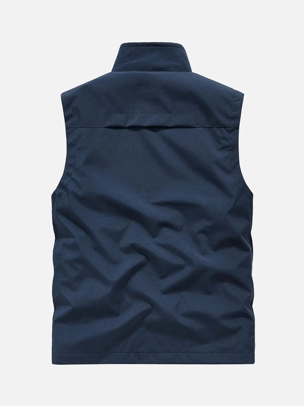 Men's Outdoor Utility Vest with Slanted Side Pockets - Versatile Lightweight Fishing & Hiking Gear