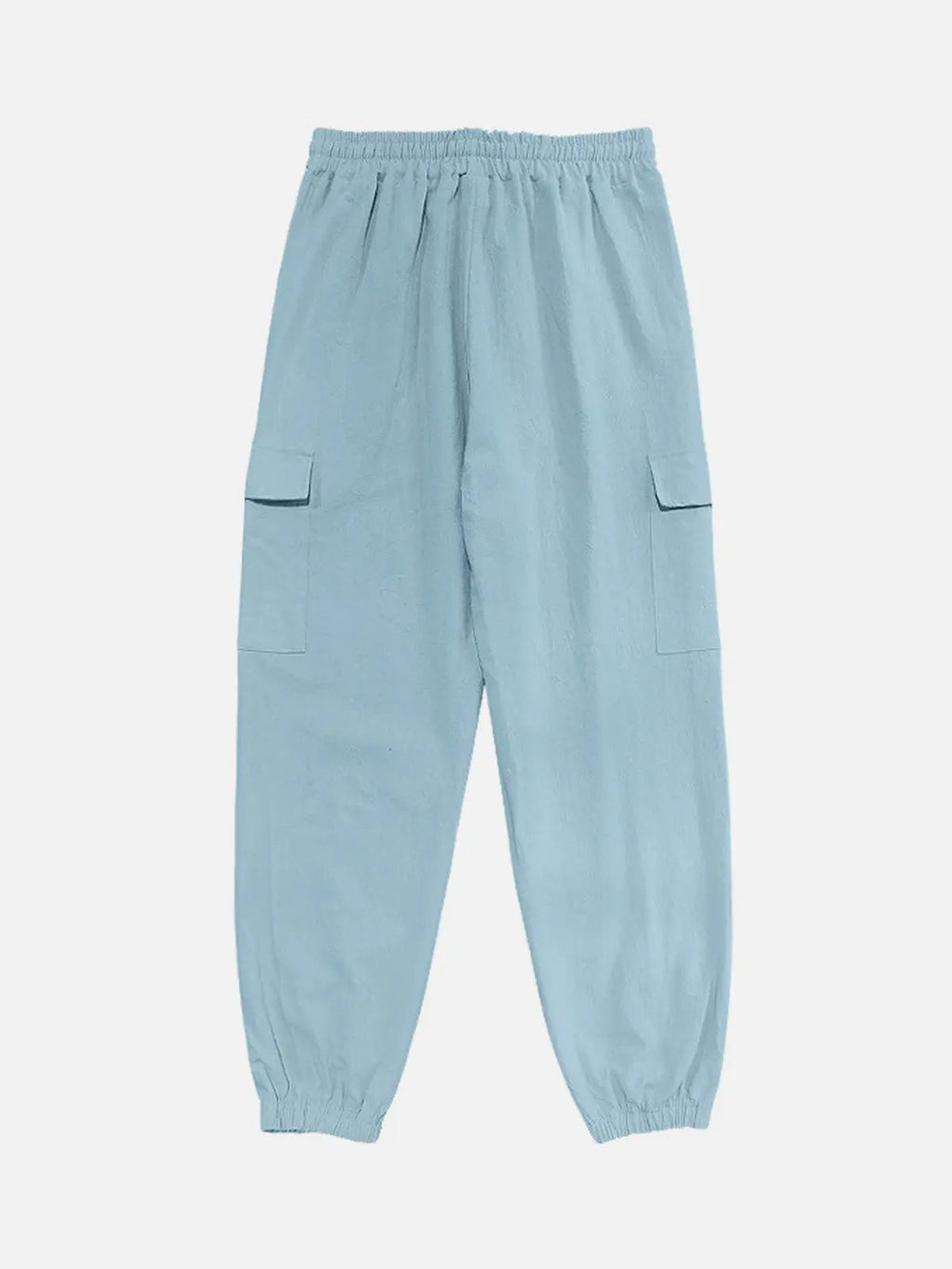 Men's Casual Linen Cargo Jogger Pants - Lightweight, Breathable, Stylish Outdoor Wear for Comfort and Versatility