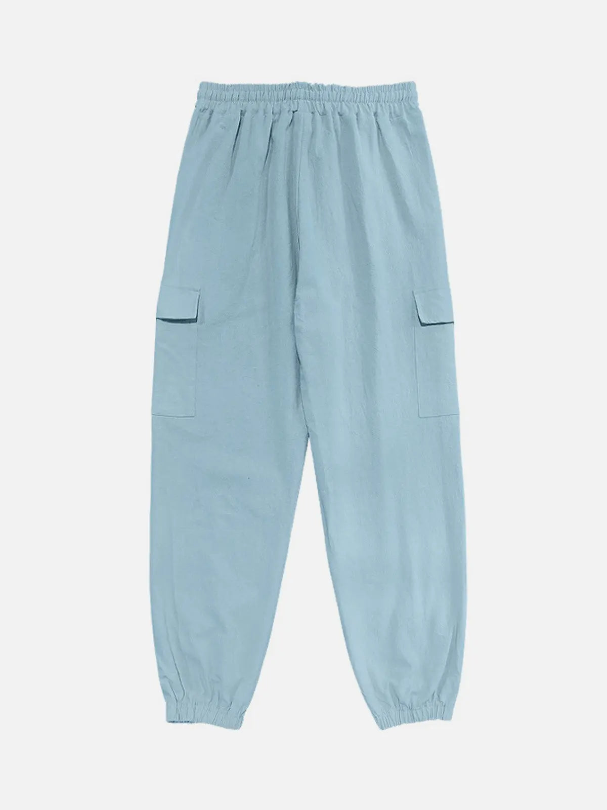 Men's Casual Linen Cargo Jogger Pants - Lightweight, Breathable, Stylish Outdoor Wear for Comfort and Versatility