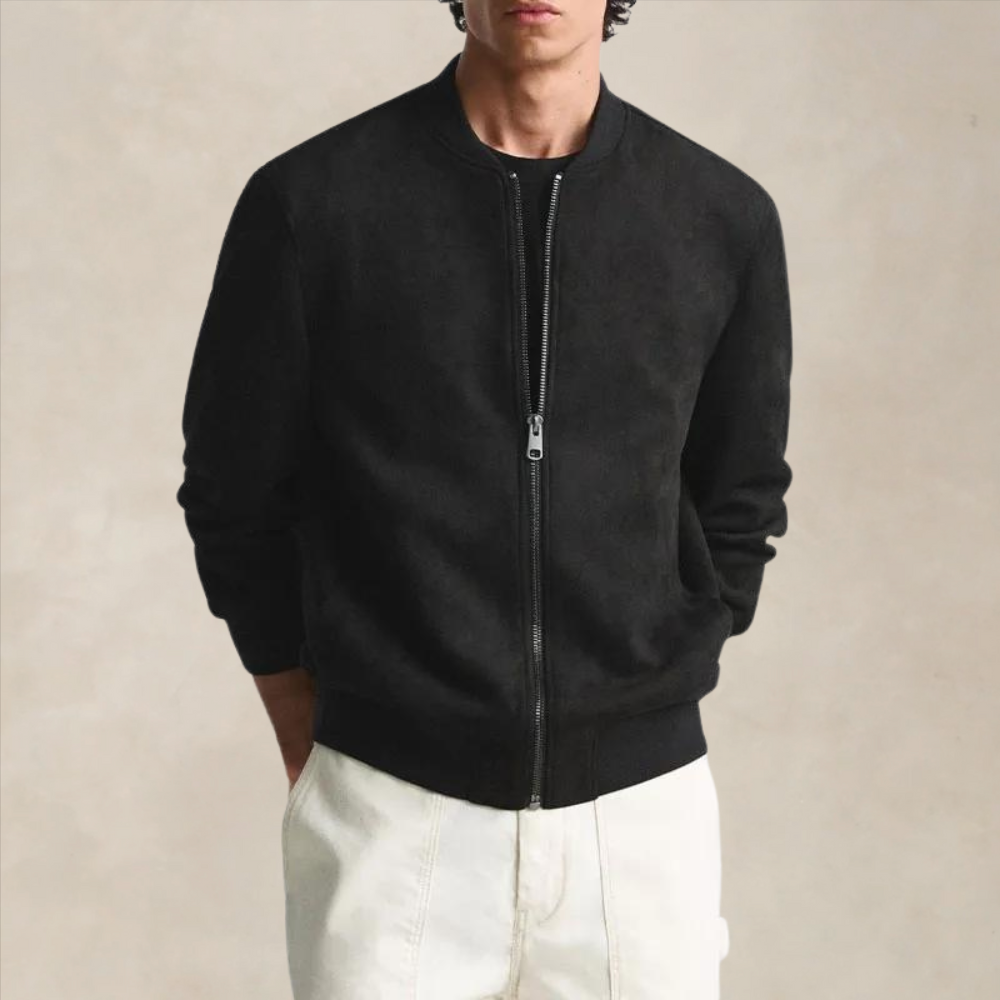 Luxurious Sable Suede Jacket for Men | Soft, Stylish & Versatile Outerwear