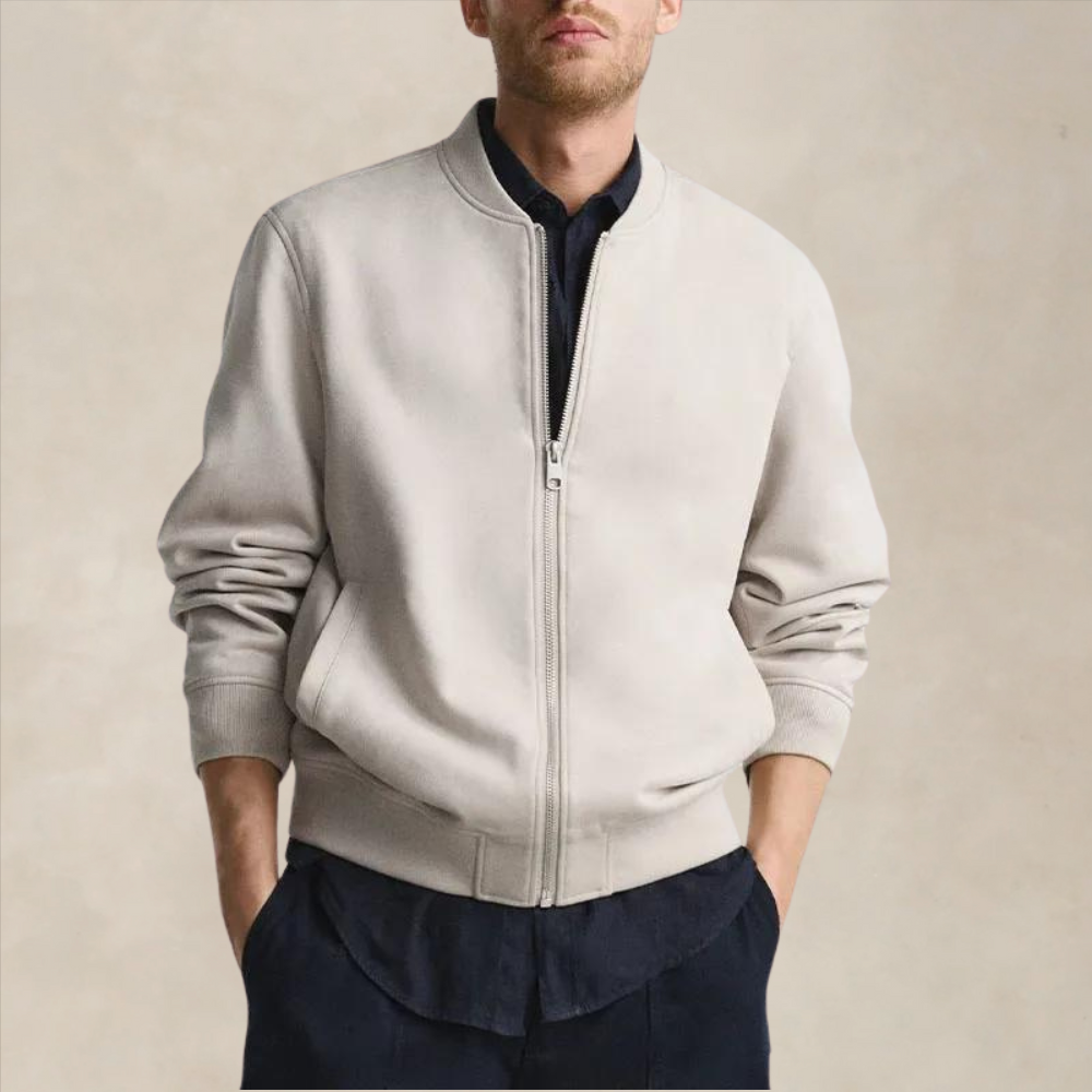 Luxurious Sable Suede Jacket for Men | Soft, Stylish & Versatile Outerwear