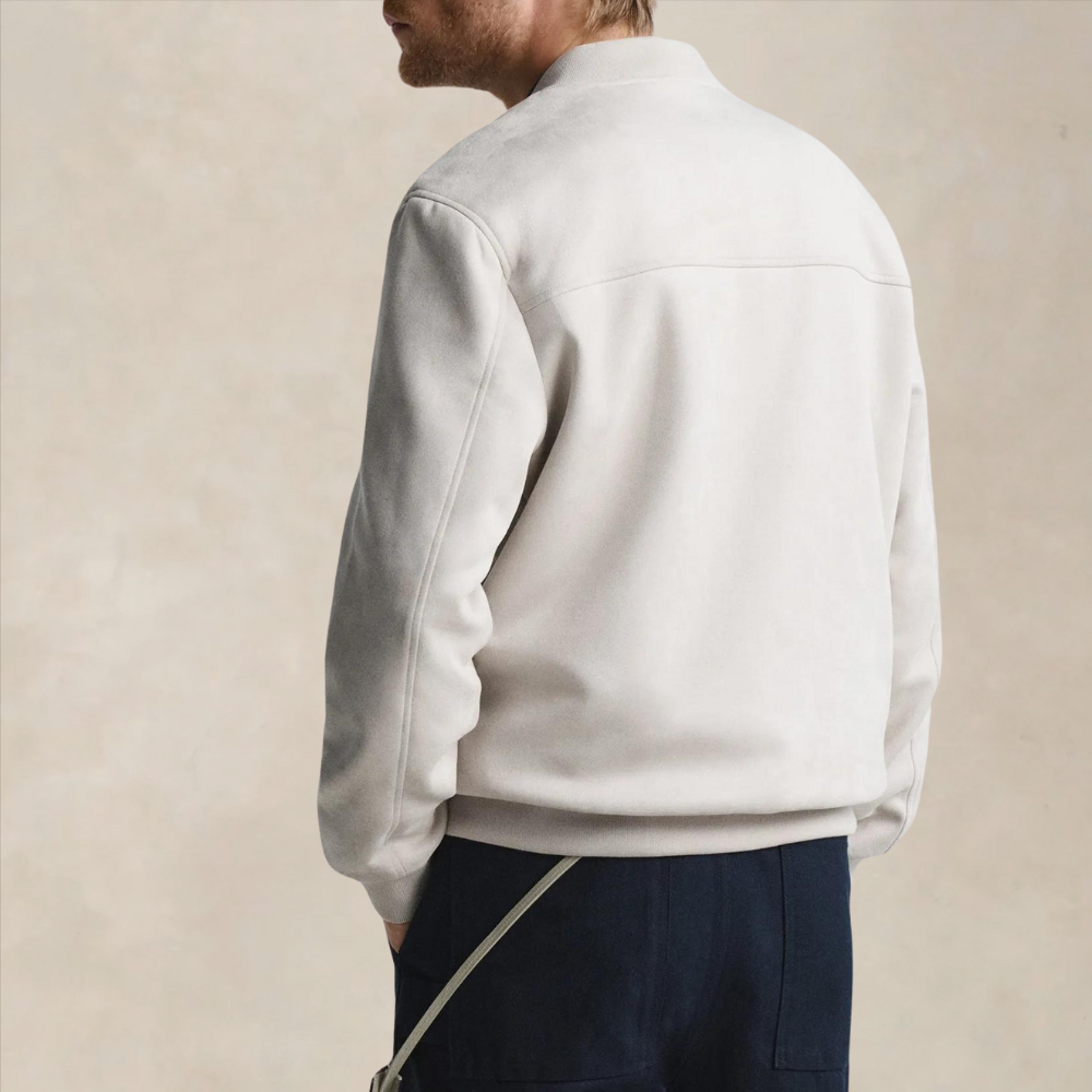 Luxurious Sable Suede Jacket for Men | Soft, Stylish & Versatile Outerwear