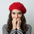 Classic Wool Beret Hat — Timeless Parisian Style