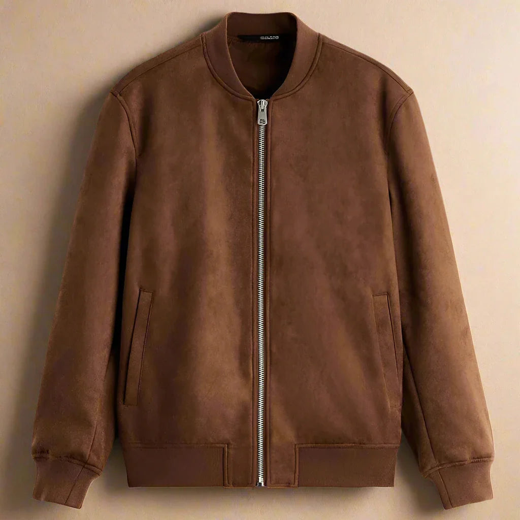 Luxurious Sable Suede Jacket for Men | Soft, Stylish & Versatile Outerwear