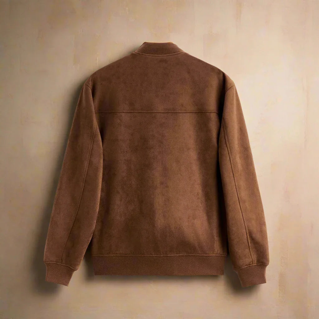 Luxurious Sable Suede Jacket for Men | Soft, Stylish & Versatile Outerwear